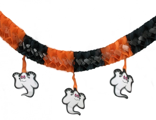 Halloween Ghost Paper Garland