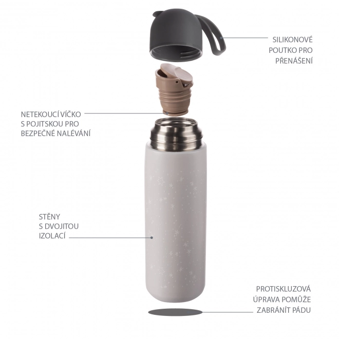 Thermos with Silicone Grip 400 ml