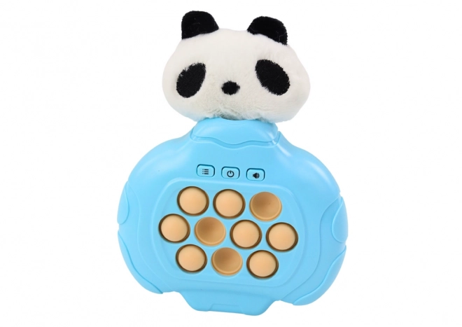 Pop-It Panda Plush Console Game with Sensory Vibration