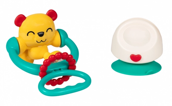 Bear Rattle with Suction Base