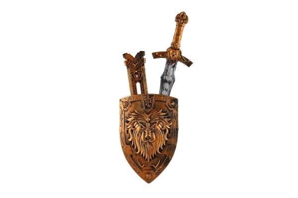 Toy Sword with Shield and Sheath