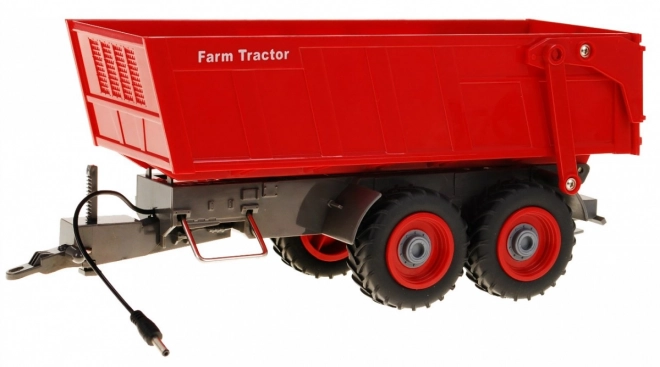 Remote Controlled Tractor with Trailer for Kids 3+