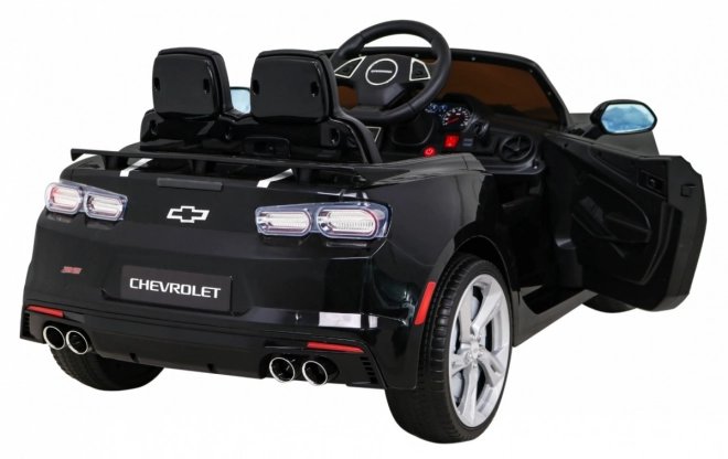 Chevrolet Camaro 2SS cu baterie + telecomandă + roți EVA + pornire ușoară + sunete și lumini – Černá