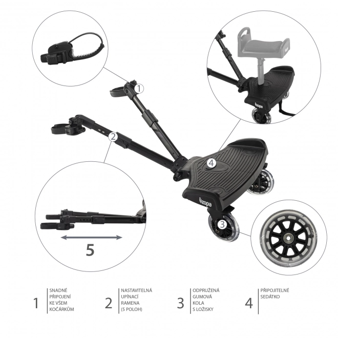 Segboard Stroller Step Attachment