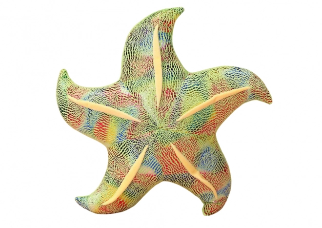 Green Plush Starfish Pillow