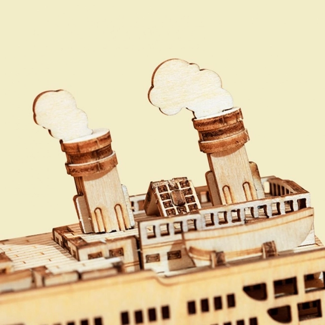 Robotic Wooden 3D Puzzle Ocean Liner