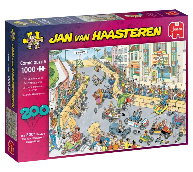 Jumbo Puzzle Race Mini Karts by Jan Van Haasteren 1000 Pieces