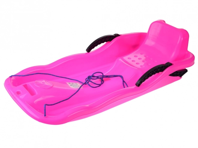 Ergonomic Plastic Sled with Rope