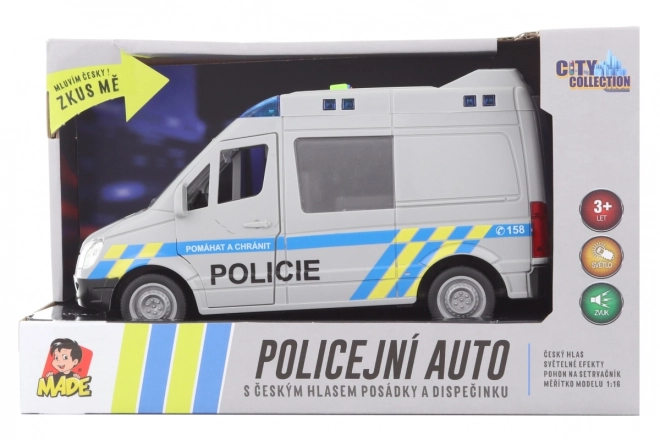 Police Van with Czech Voice