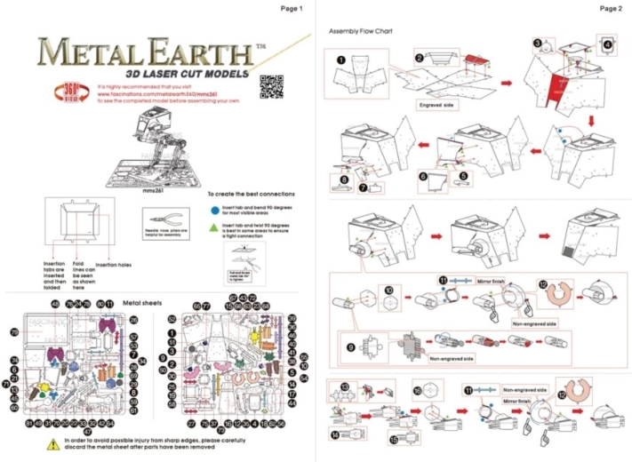 Metalkonstruktion uden lim