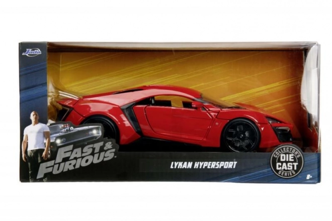 Fast & Furious Lykan Hypersport Car Model 1:24 Scale