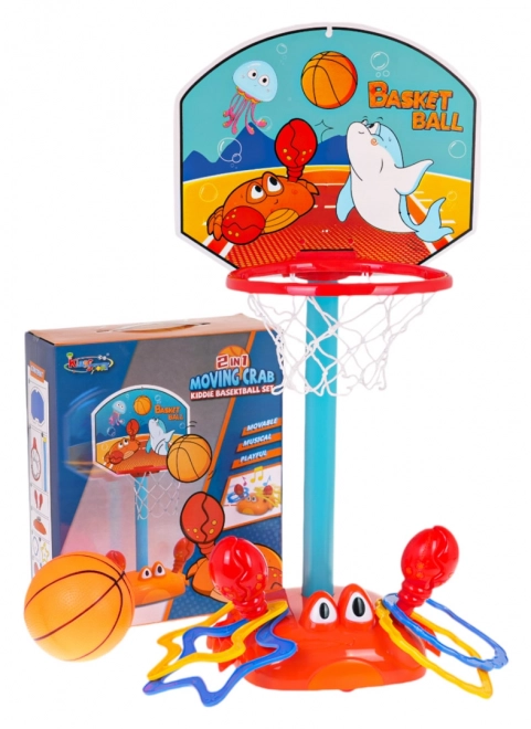 Dexterity Game Basketball Escaping Crab