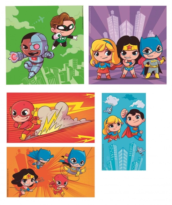 Dc Comics 10-In-1 Puzzle Set