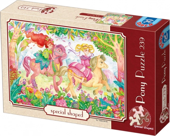 Colorful Ponies Puzzle by D-Toys