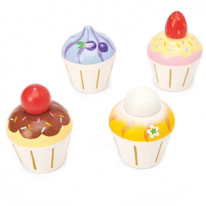 Le Toy Van Wooden Cupcake Set