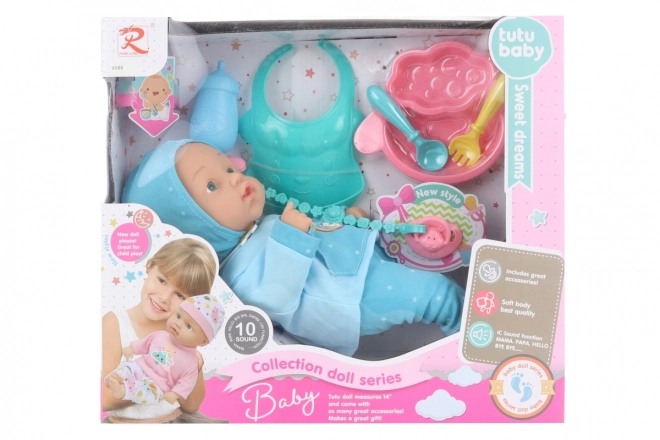 Baby Doll with Sounds and Accessories