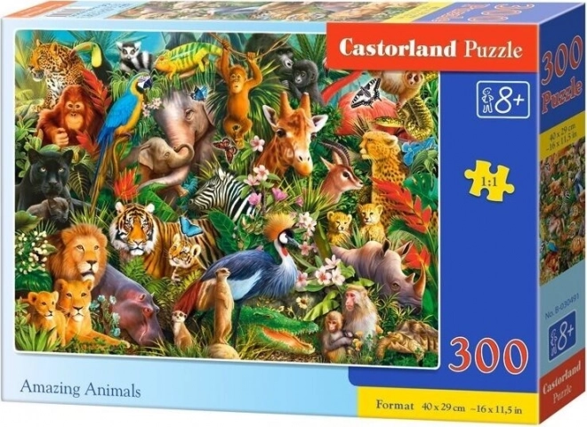 Amazing Animals 300-Piece Puzzle