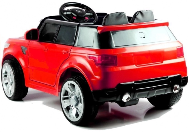 Battery-Powered Ride-On Car Red