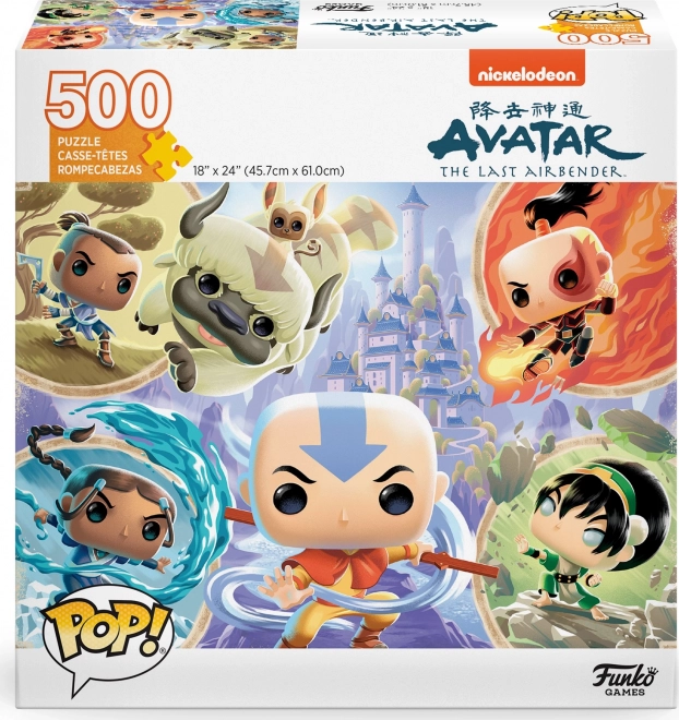 Funko Games The Last Airbender 500-Piece Puzzle