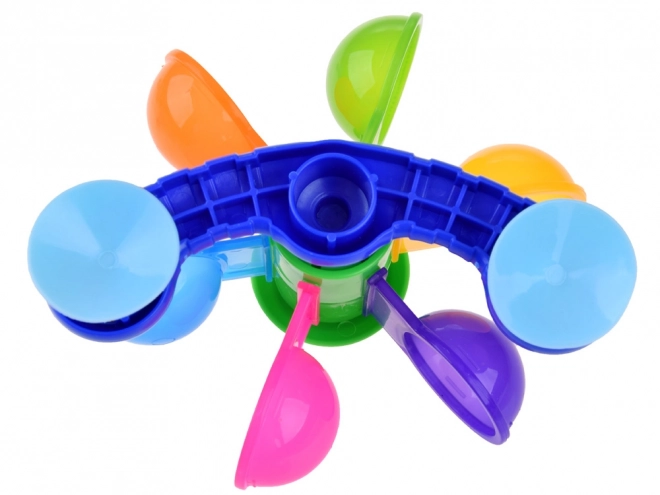 Colorful Water Wheel Bath Toy for Children