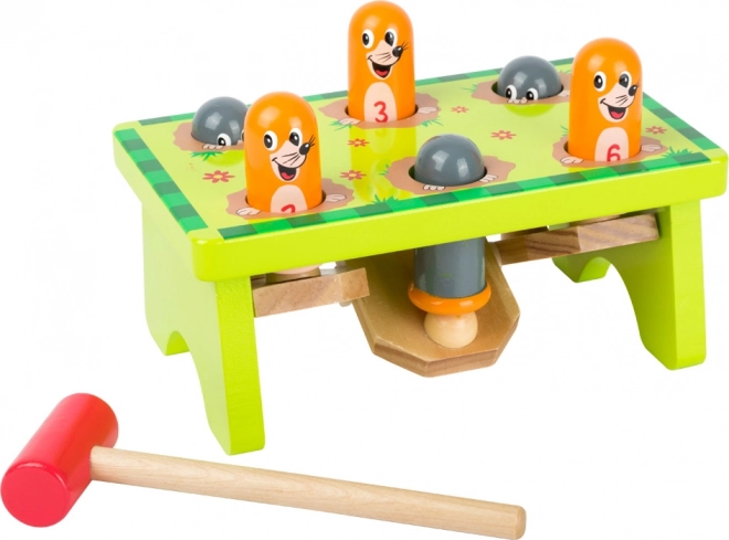 Wooden Hammer Toy Catch-A-Mole