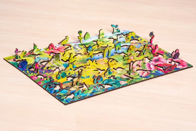 Wooden Puzzle Wild Garden 500 Pieces