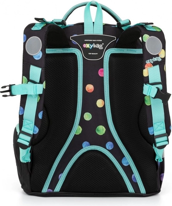 OXY GO Dots School Backpack Set