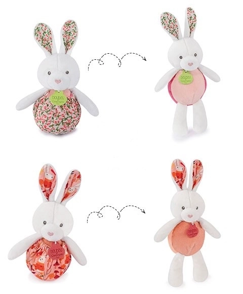 Doudou Pop-Up Bunny 2-in-1