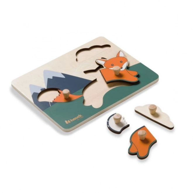 Wooden Fox Puzzle