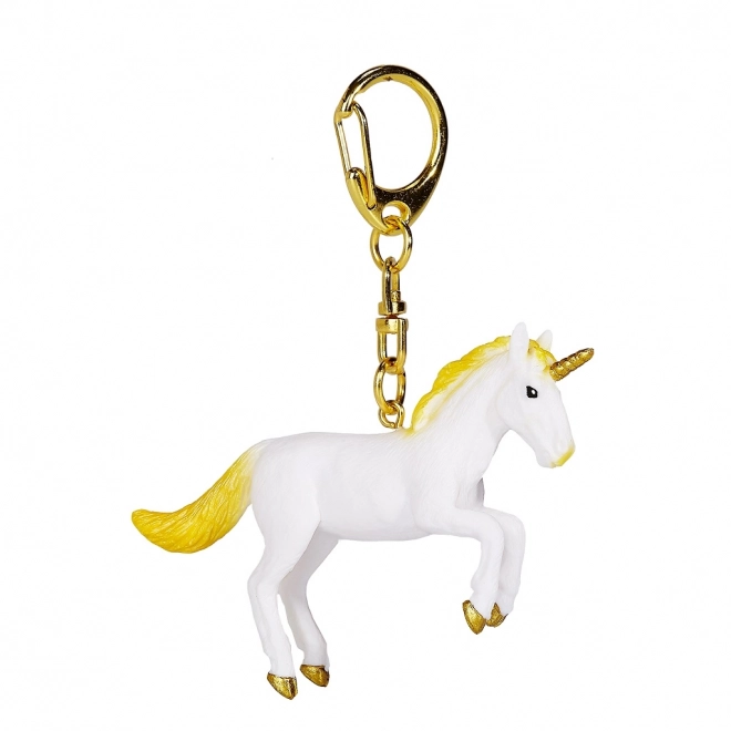 Mojo unicorn keychain yellow