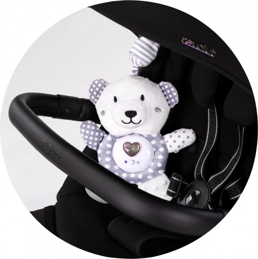 Easy attachment to stroller and crib