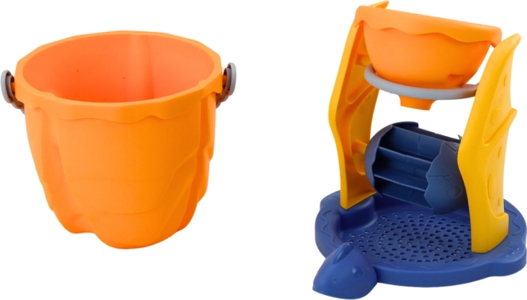 Interaktivní sítko s pískovým mlýnkem