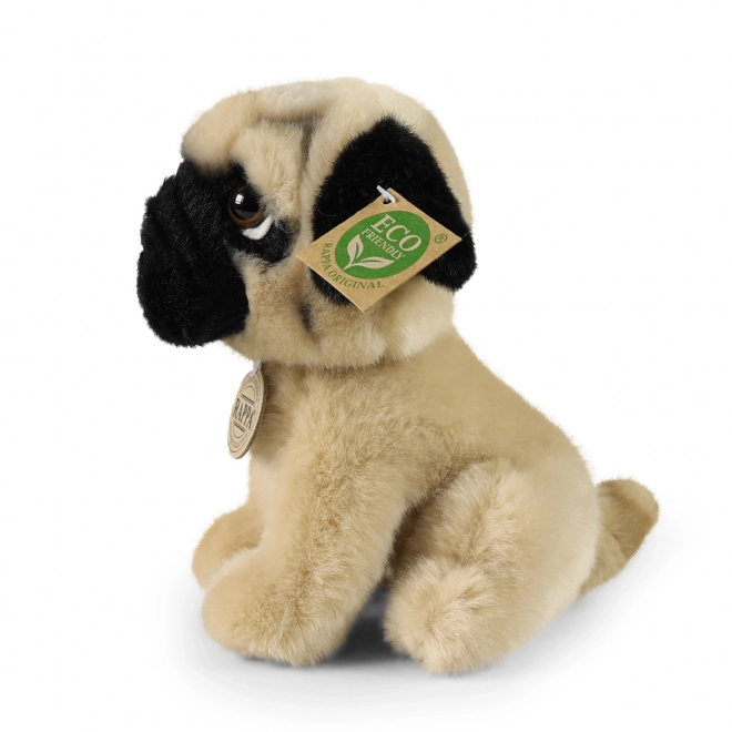 Eco-friendly Plush Pug 18 cm