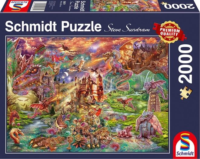 Dragon Treasure Puzzle 2000 Pieces