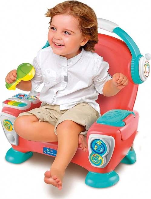 Clementoni Baby Interactive Chair Sing, Play and Dance