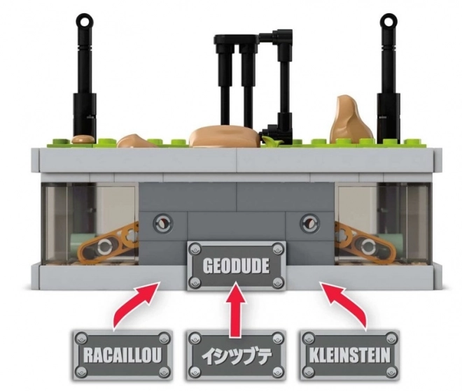 Geodude Pokemon Mini Motion Building Set