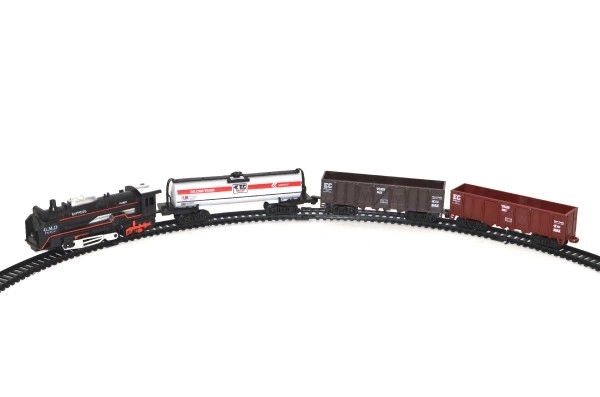 Toy Train Set with Lights