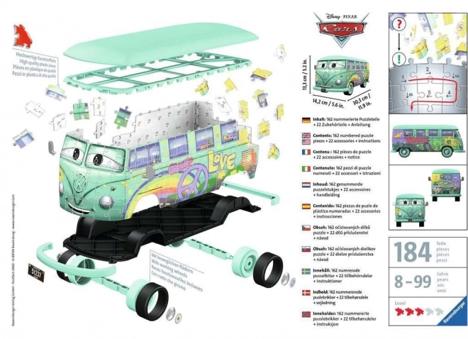 Ravensburger 3D Puzzle Fillmore Bus