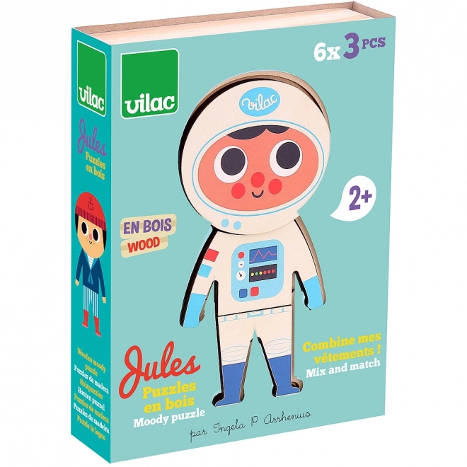 Vilac Dress-Up Puzzle Jules