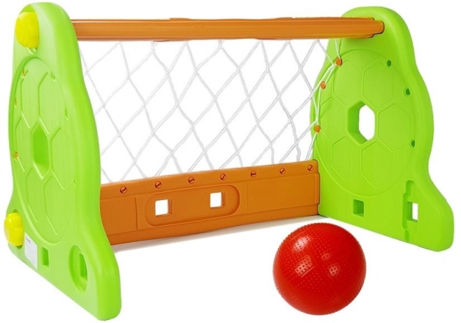 Children's Green and Orange Soccer Goal