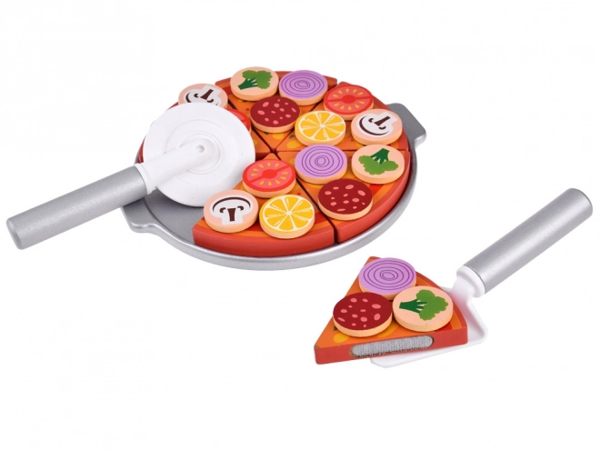 Wooden Pizza Set for Cutting