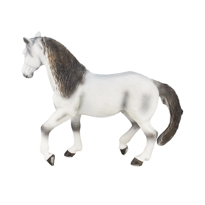 Mojo Andalusian Gray Horse Figurine