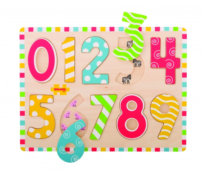 Counting with Pictures Wooden Puzzle