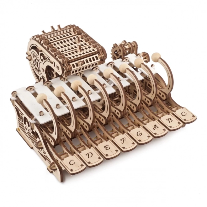 Ugears Programmable Celesta 3D Wooden Mechanical Puzzle