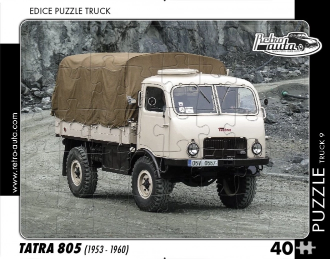 Retro Truck Puzzle Tatra 805