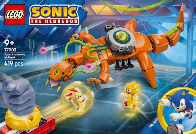 Sonic Super Shadow vs Biolizard Lego Set