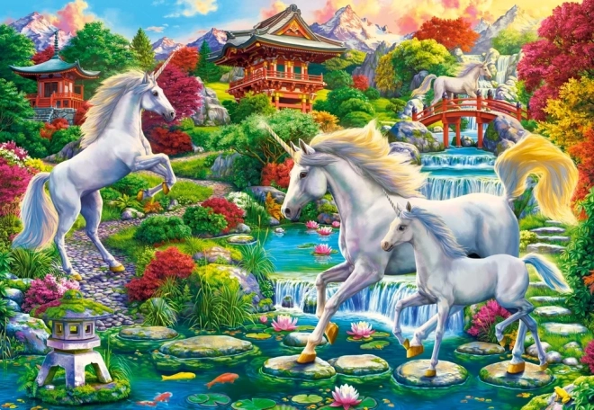 Castorland unicorn garden puzzle - 1500 pieces