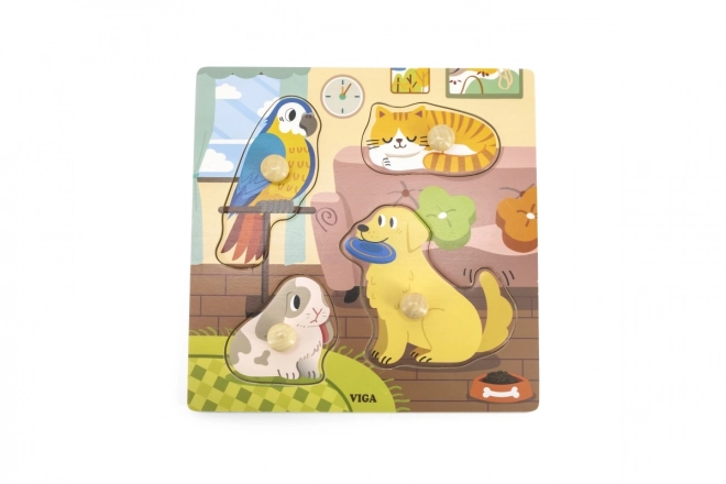 Wooden Puzzle - Pets