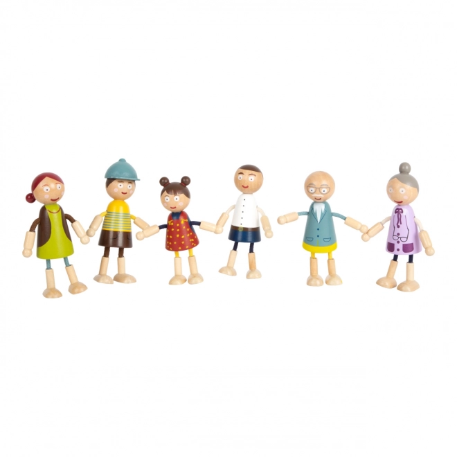 Small Foot Wooden Family Doll Set