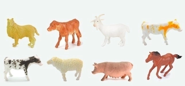 Farm Animal Figurine Set